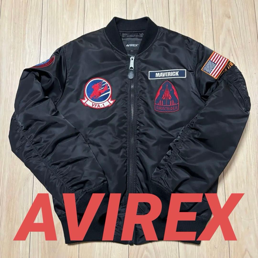 ジャケット・アウター AVIREX MA-1 MAVERICK