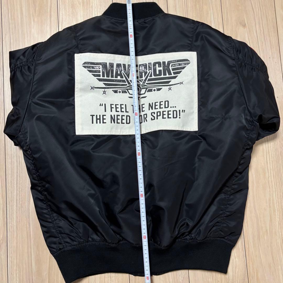 ジャケット・アウター AVIREX MA-1 MAVERICK