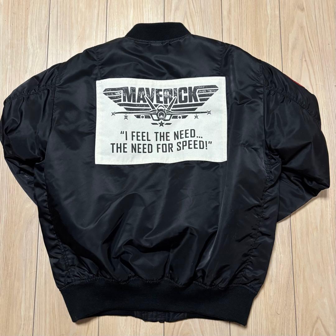 ジャケット・アウター AVIREX MA-1 MAVERICK