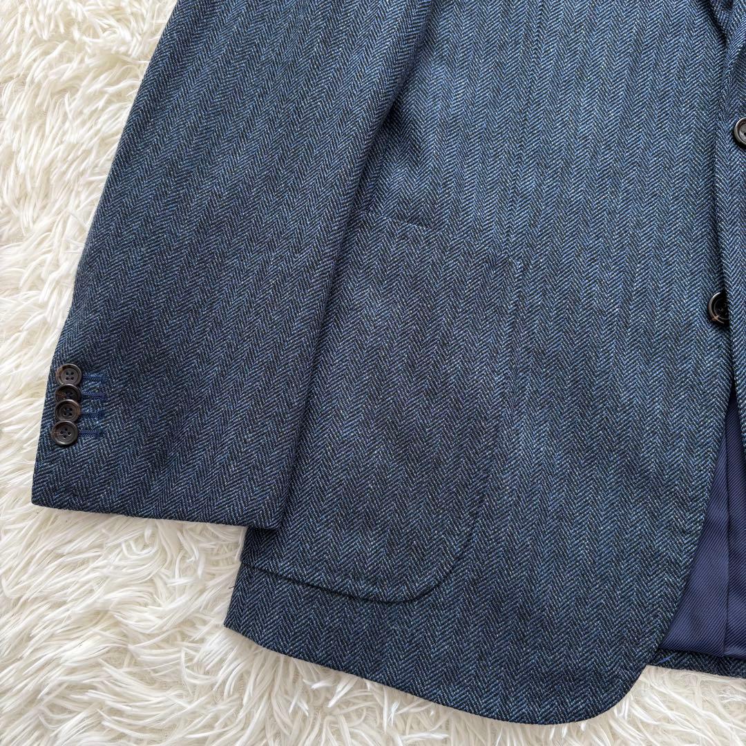 Sartorio サルトリオ ジャケット 50 ウール ヘリンボーン
