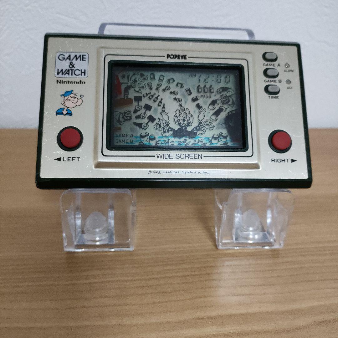 ゲーム＆ウォッチ　ポパイ　任天堂Nintendo　ニンテンドー　メンテナンス済み