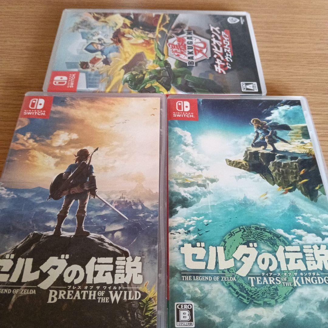 ミ*キ様 ゼルダの伝説2作品とBAKUGAM