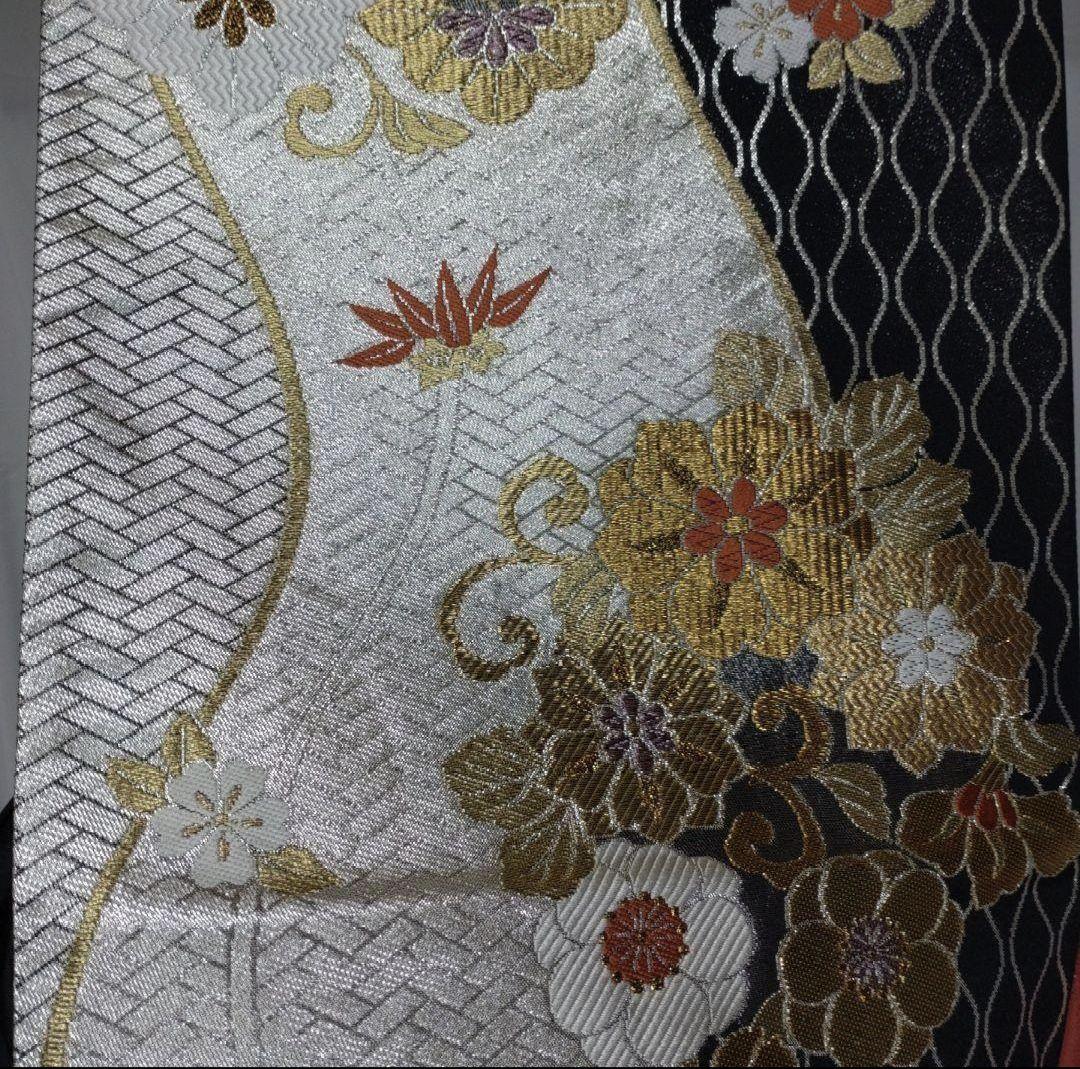 着物　振袖フルセット　京紅型　型染め　宮崎紅型　落款有　成人式　卒業式　赤