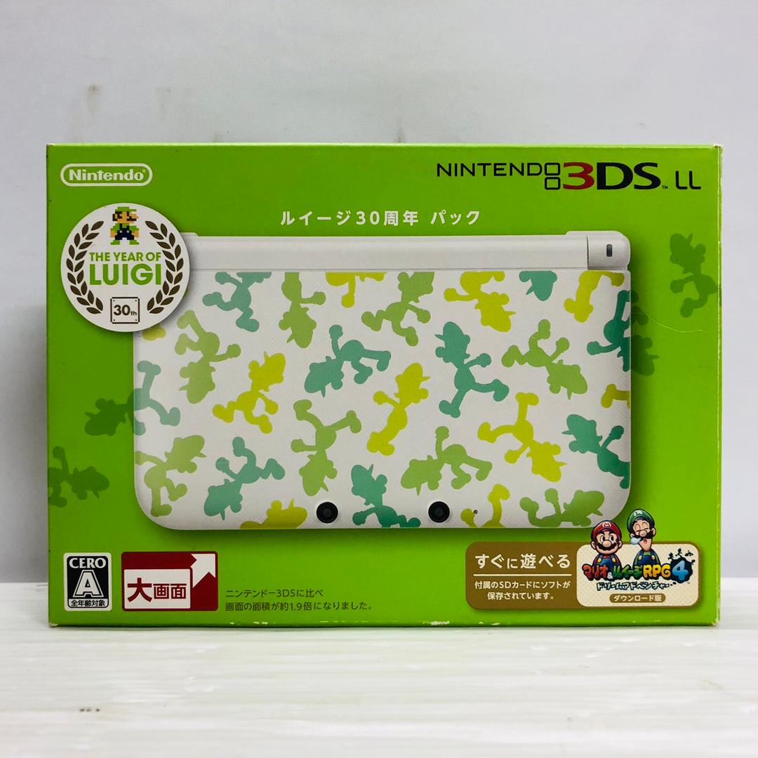 ★未使用★極美品ニンテンドー3DS LL ルイージ30周年 パック　訳