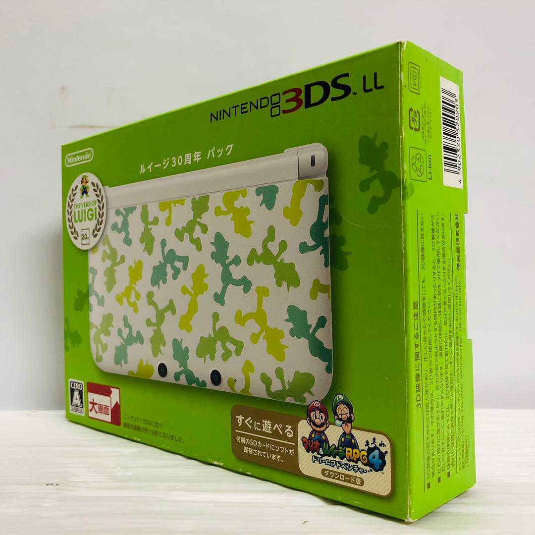 ★未使用★極美品ニンテンドー3DS LL ルイージ30周年 パック　訳