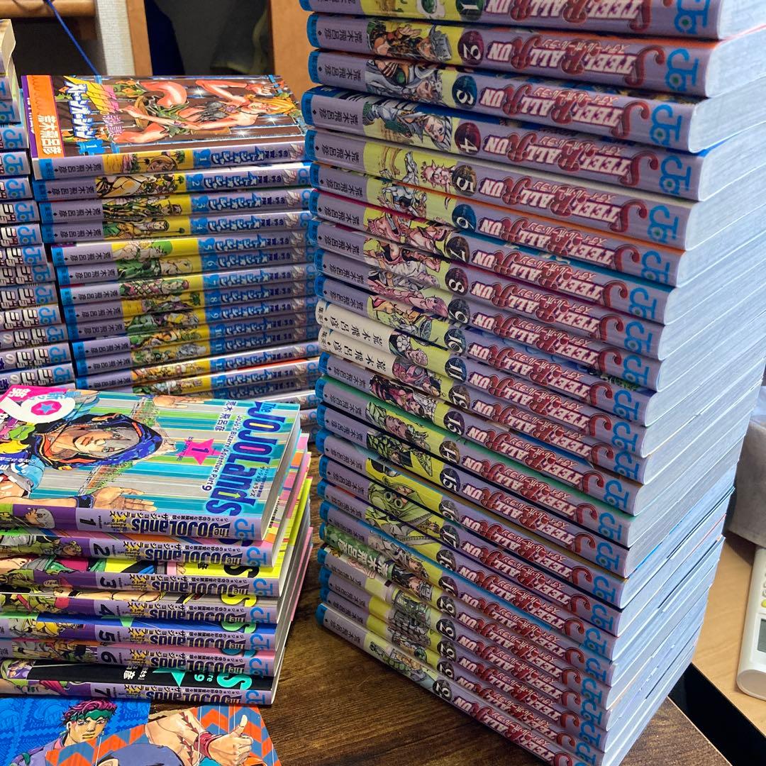 全142巻　ジョジョの奇妙な冒険〜ジョジョランズ最新巻まで　おまけつき　岸辺露伴