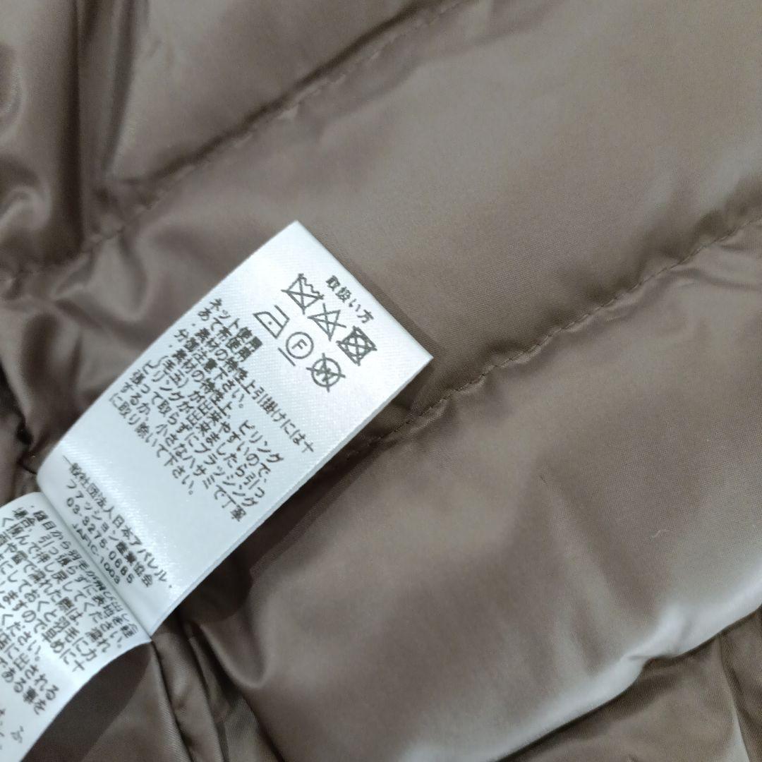 新品　ダーマコレクション　ダウンベスト　カシミヤ混　ニット　L