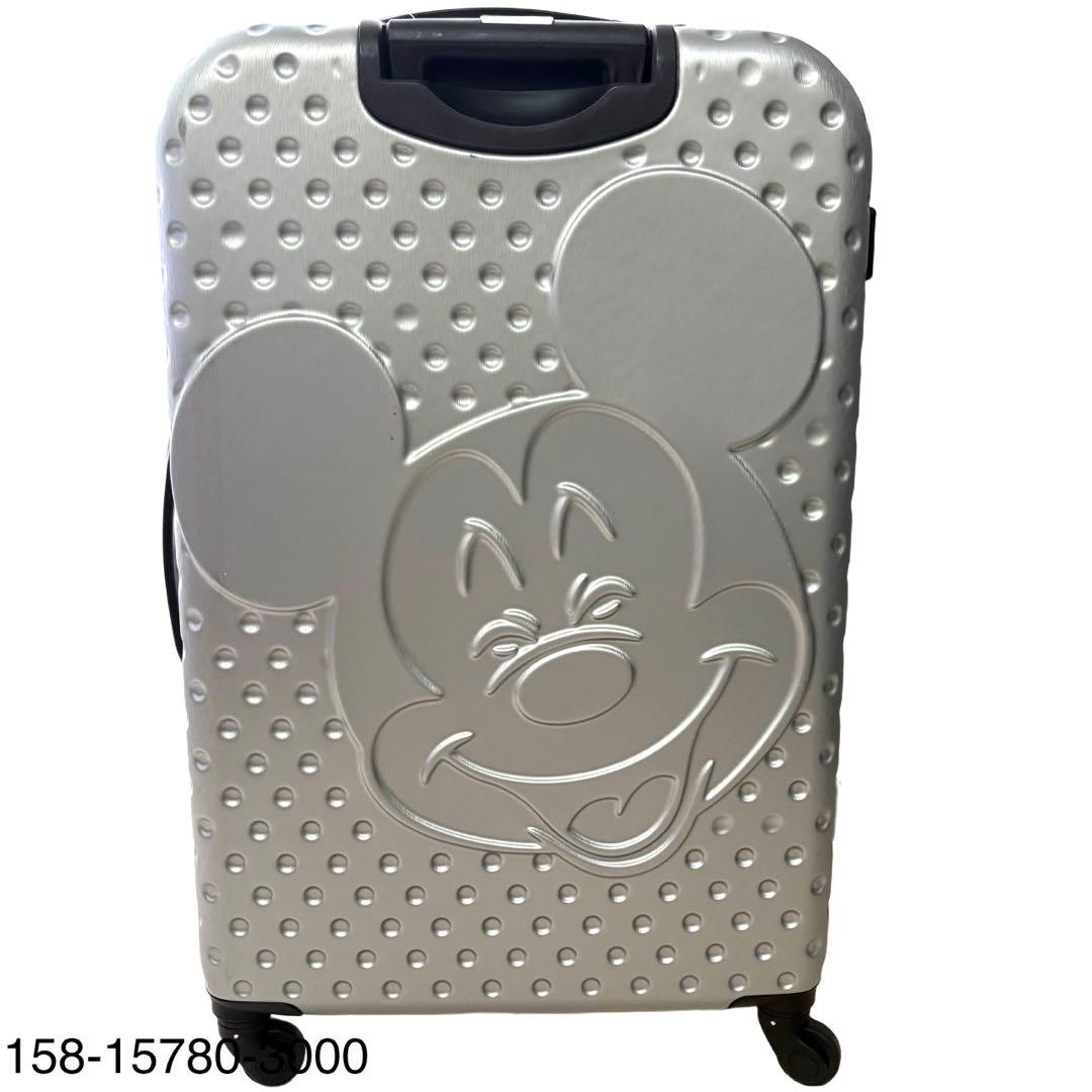 【美品】Disney ミッキーマウス スーツケース Lサイズ 4輪 大容量