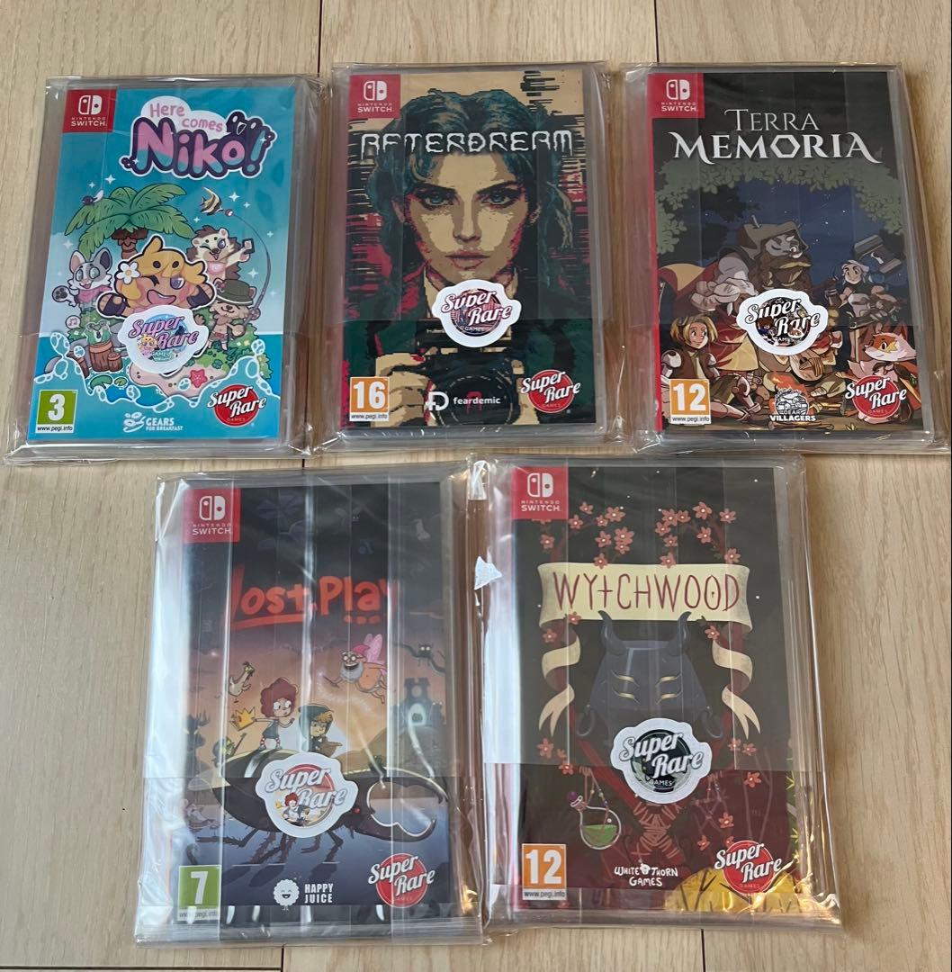 Switch super rare games まとめ売り SRG