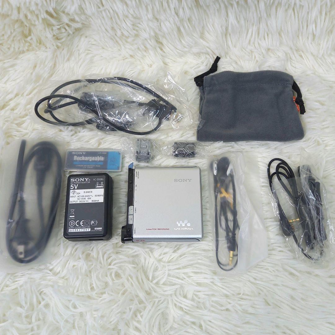 未使用級✨SONY Hi-MD MZ-RH1 ソニー MDウォークマン シルバー