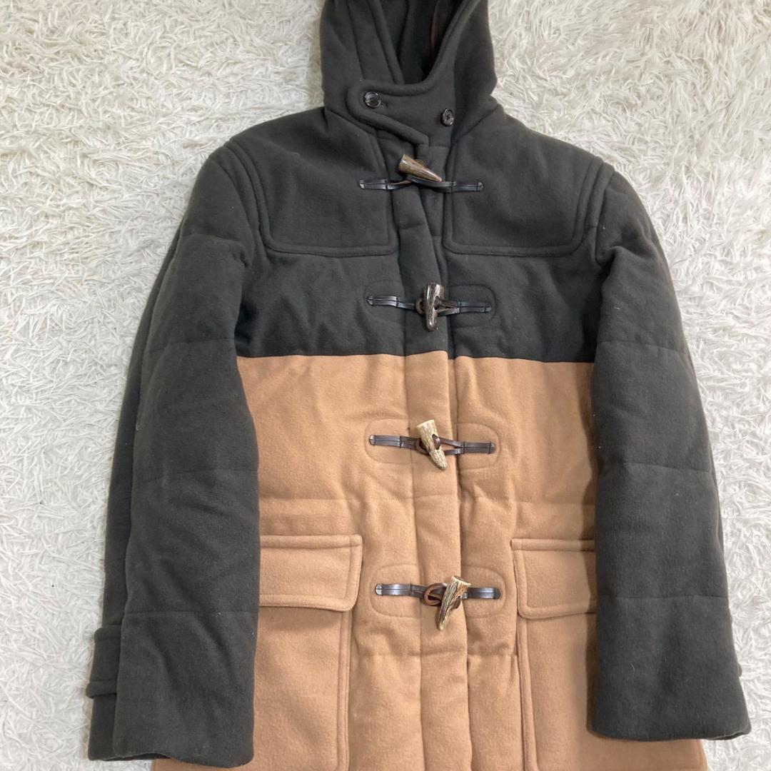 16018✨レア✨コムデギャルソン 切替 ダウン ダッフルコート L メンズ