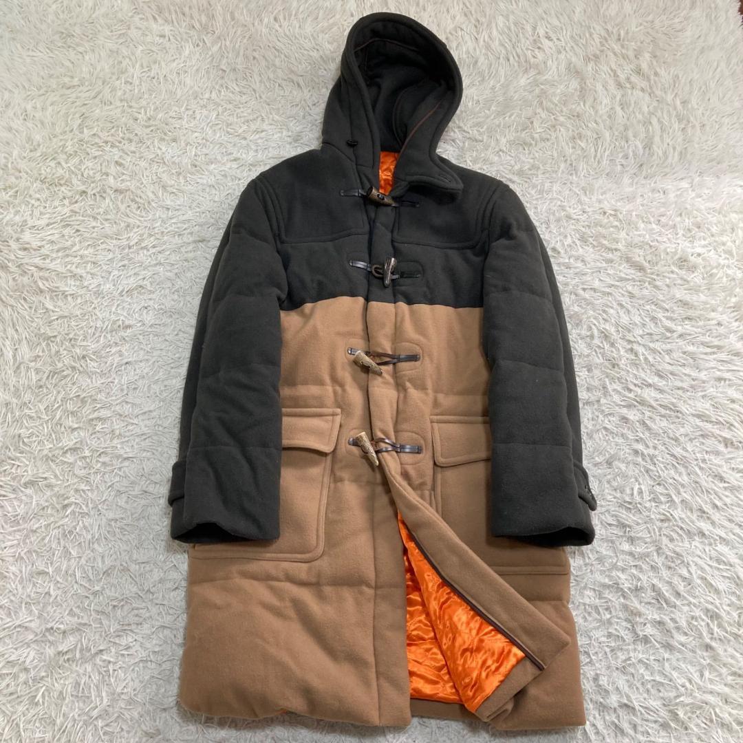 16018✨レア✨コムデギャルソン 切替 ダウン ダッフルコート L メンズ