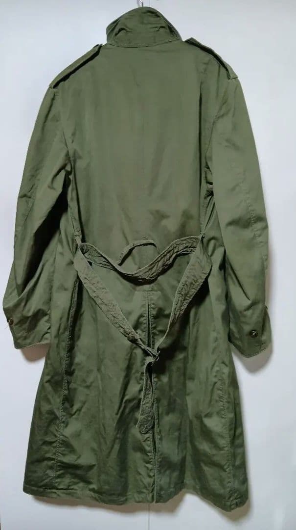 M50 usarmy トレンチコート　L コットンサテン　usa製 50's