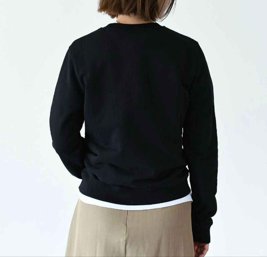 MAISON KITSUNEスウェット　ブラック　S