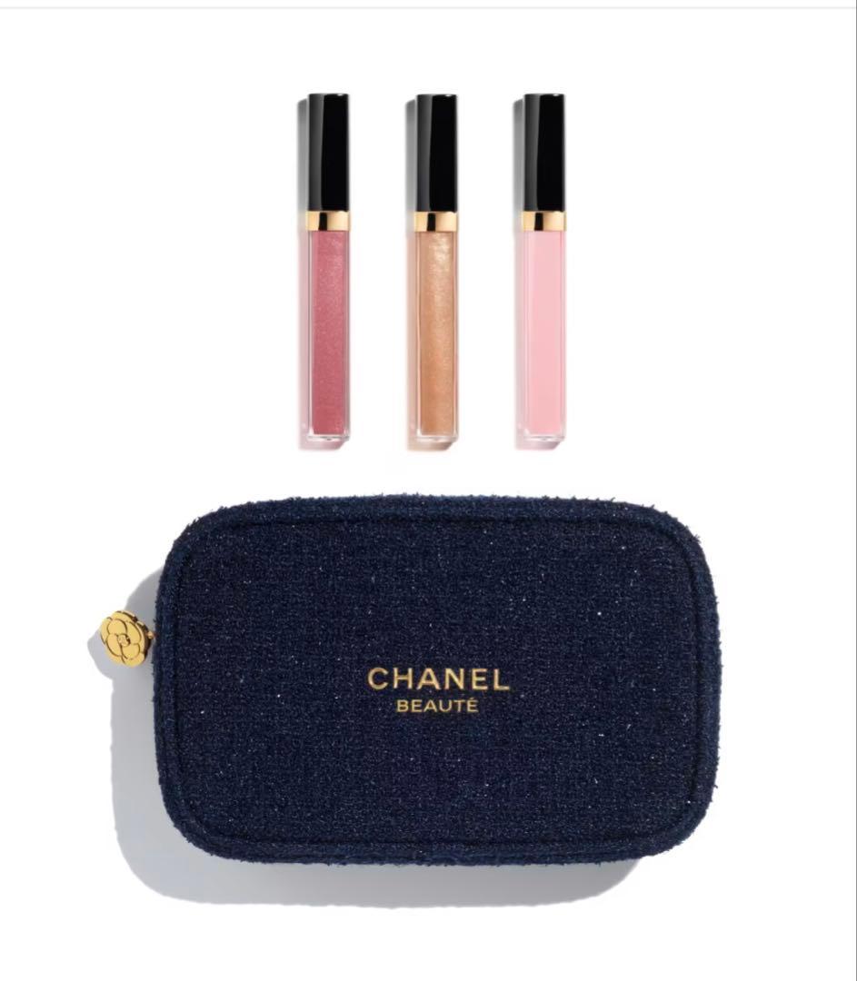 ⭐︎新品・未使用⭐︎CHANEL 2025年ホリデー　ルージュココグロストリオ