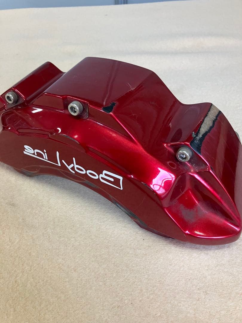 used Body Line キャリパーカバー＆ドラムカバーセット　レッド