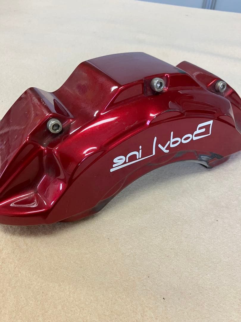 used Body Line キャリパーカバー＆ドラムカバーセット　レッド