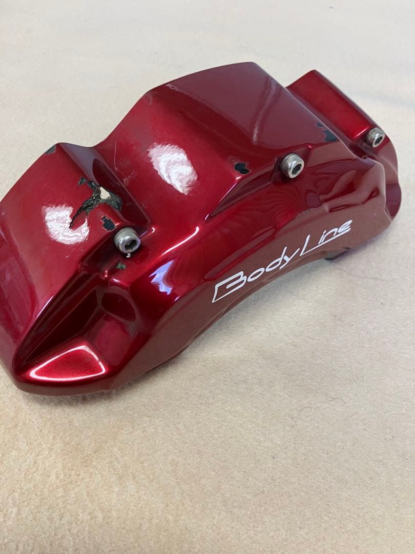 used Body Line キャリパーカバー＆ドラムカバーセット　レッド