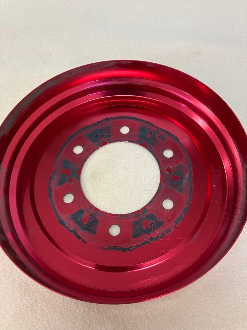 used Body Line キャリパーカバー＆ドラムカバーセット　レッド