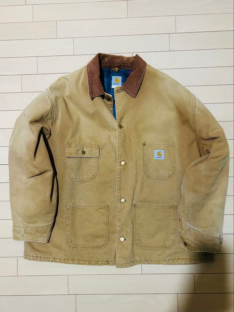 Carhartt Michigan chore coat ブラウンダック