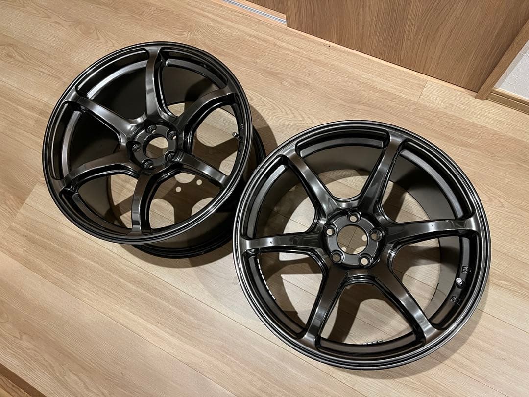 【Rc】② ACHT6 18インチホイール2本9.5j+45 PCD100