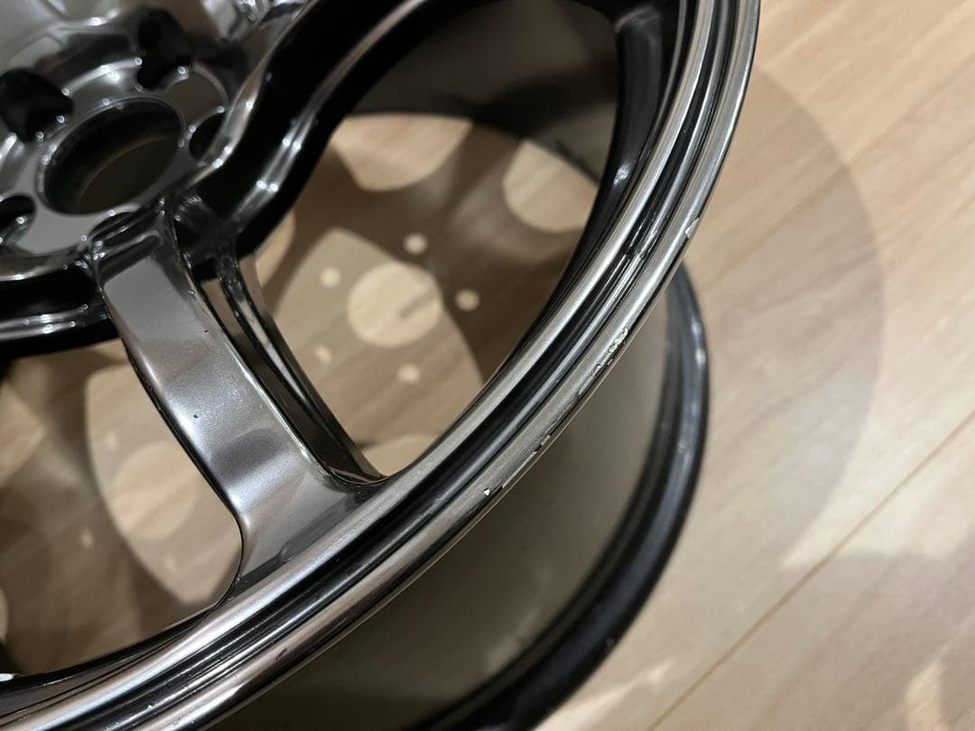 【Rc】② ACHT6 18インチホイール2本9.5j+45 PCD100