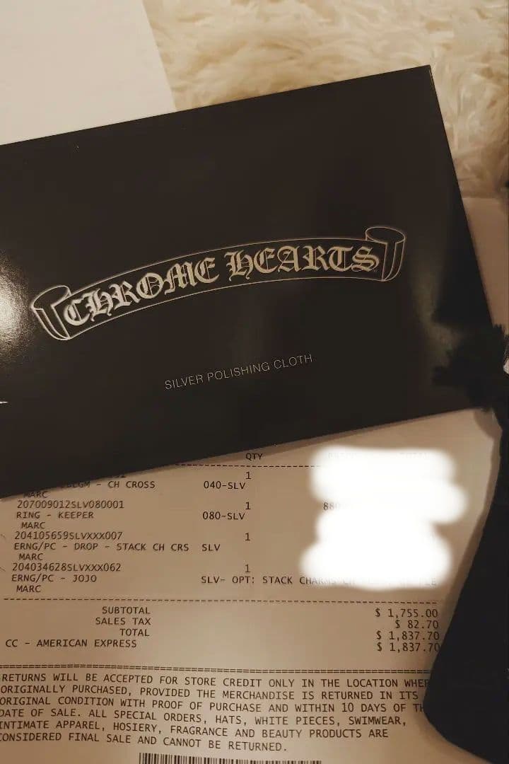 未着用・クロムハーツ　ビアス片耳