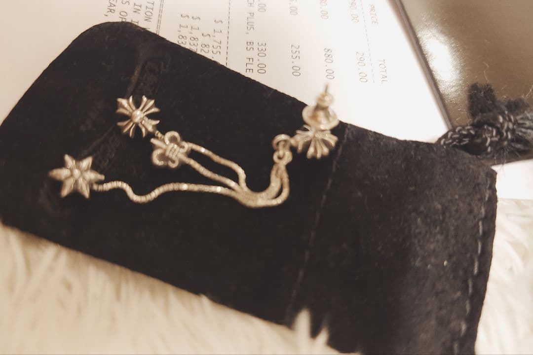 未着用・クロムハーツ　ビアス片耳