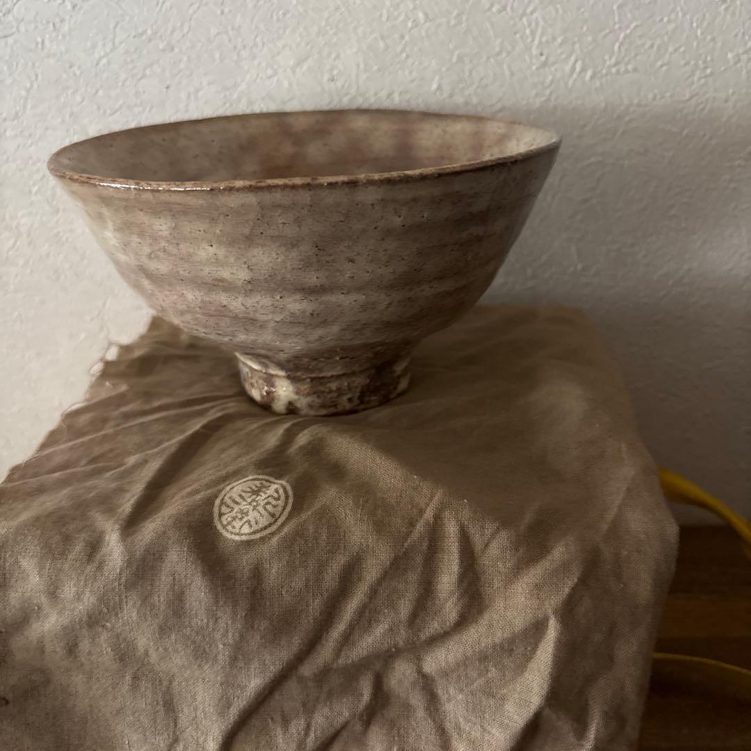 萩焼　十二代坂倉新兵衛　抹茶茶碗 　　　　八十八翁造