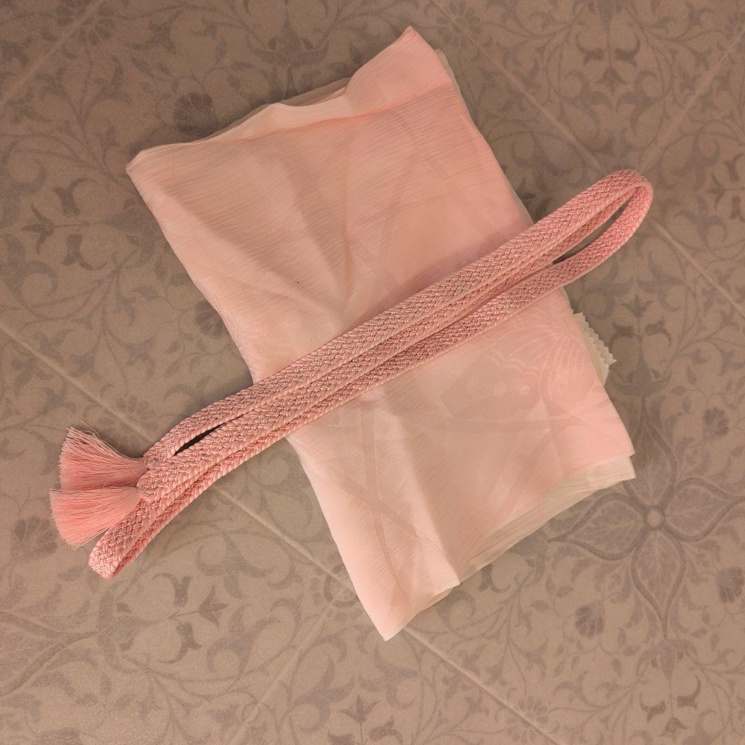 訪問着　フルセット　着物　正絹　加賀友禅　松坂屋　花梅　祝い事　O2