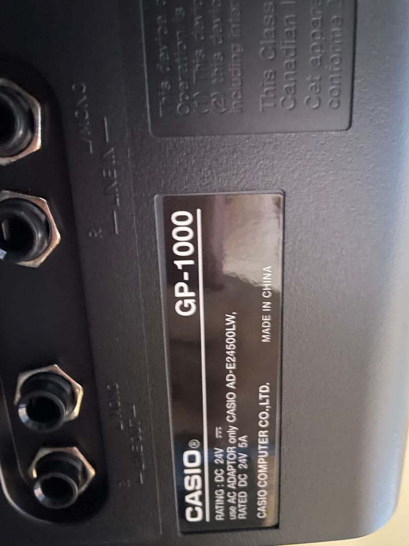 【トミー】CASIO 電子ピアノ CELVIANO GP-1000