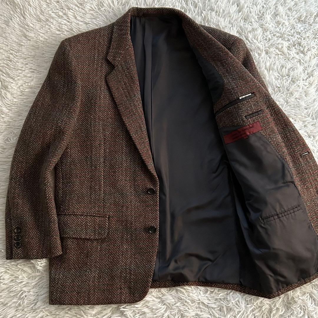 アーカイブ コムデギャルソンオムドゥ ジャケット ヘリンボーン チェックツイード