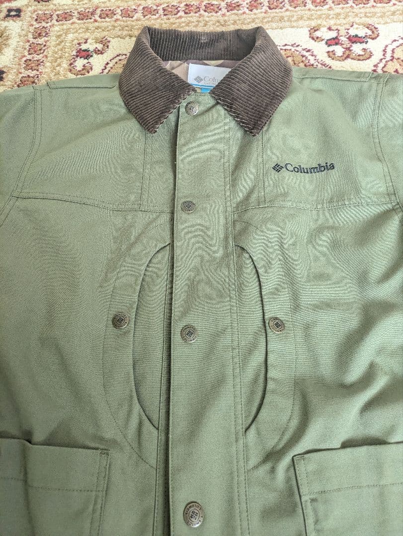 Columbia コロンビアツキャノンアイルIIジャケットカーキМサイズ