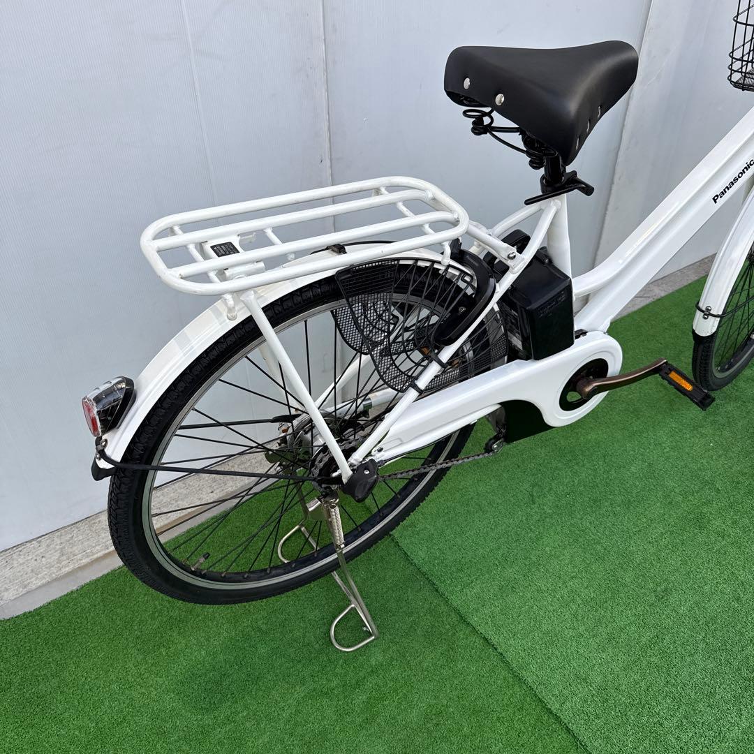 Panasonicパナソニック電動アシスト自転車26インチ 12Ah ホワイト