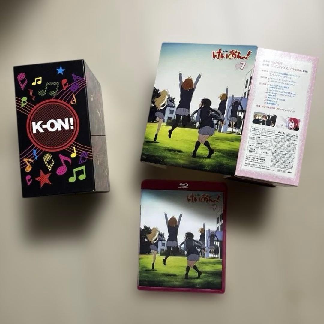 けいおん！　Blu-ray7本セット　7巻初回限定版箱付