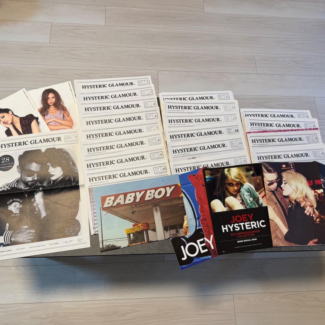 【貴重】ヒステリックグラマー2012〜2017年パンフレット類25点セット