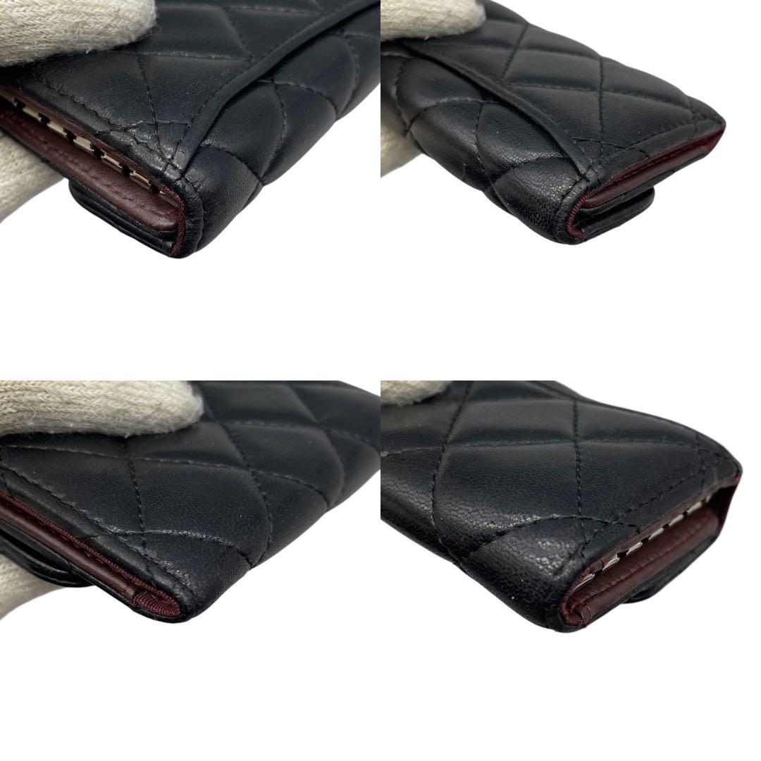 箱付き✨️CHANEL 6連 キーケース マトラッセ キルティング ココマーク