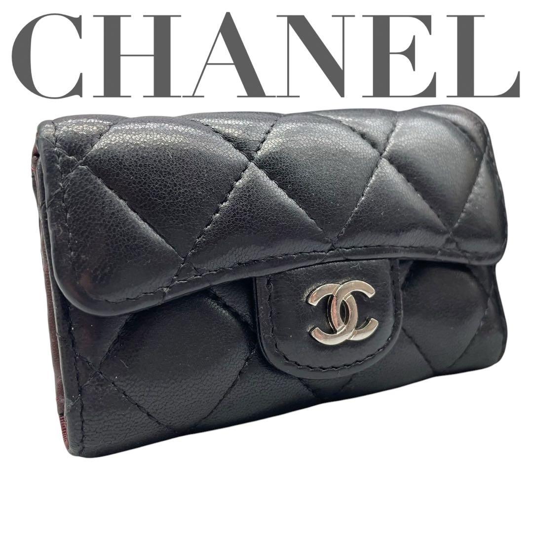 箱付き✨️CHANEL 6連 キーケース マトラッセ キルティング ココマーク
