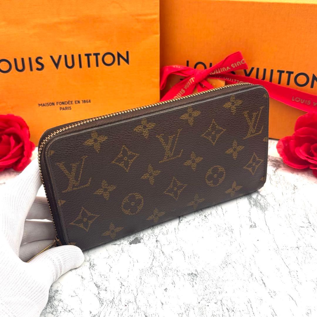 【新型モデル】 ルイヴィトン モノグラム ローズバレリーヌ ジッピーウォレット
