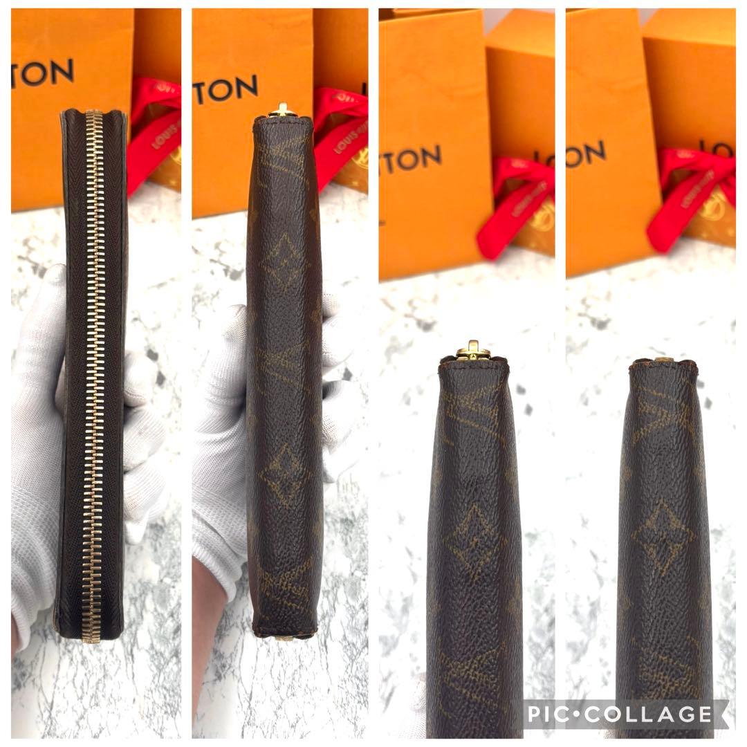 【新型モデル】 ルイヴィトン モノグラム ローズバレリーヌ ジッピーウォレット