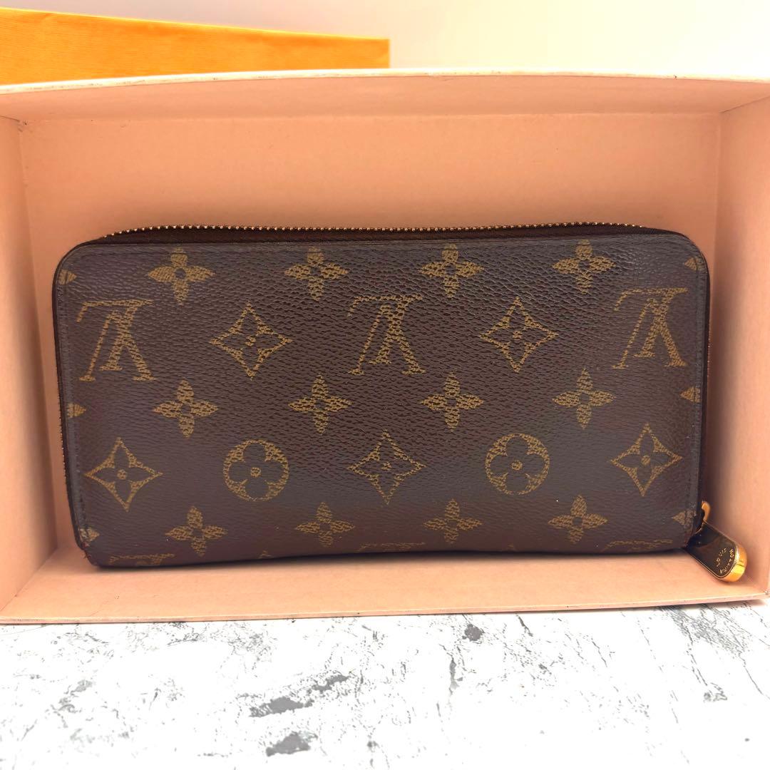 【新型モデル】 ルイヴィトン モノグラム ローズバレリーヌ ジッピーウォレット