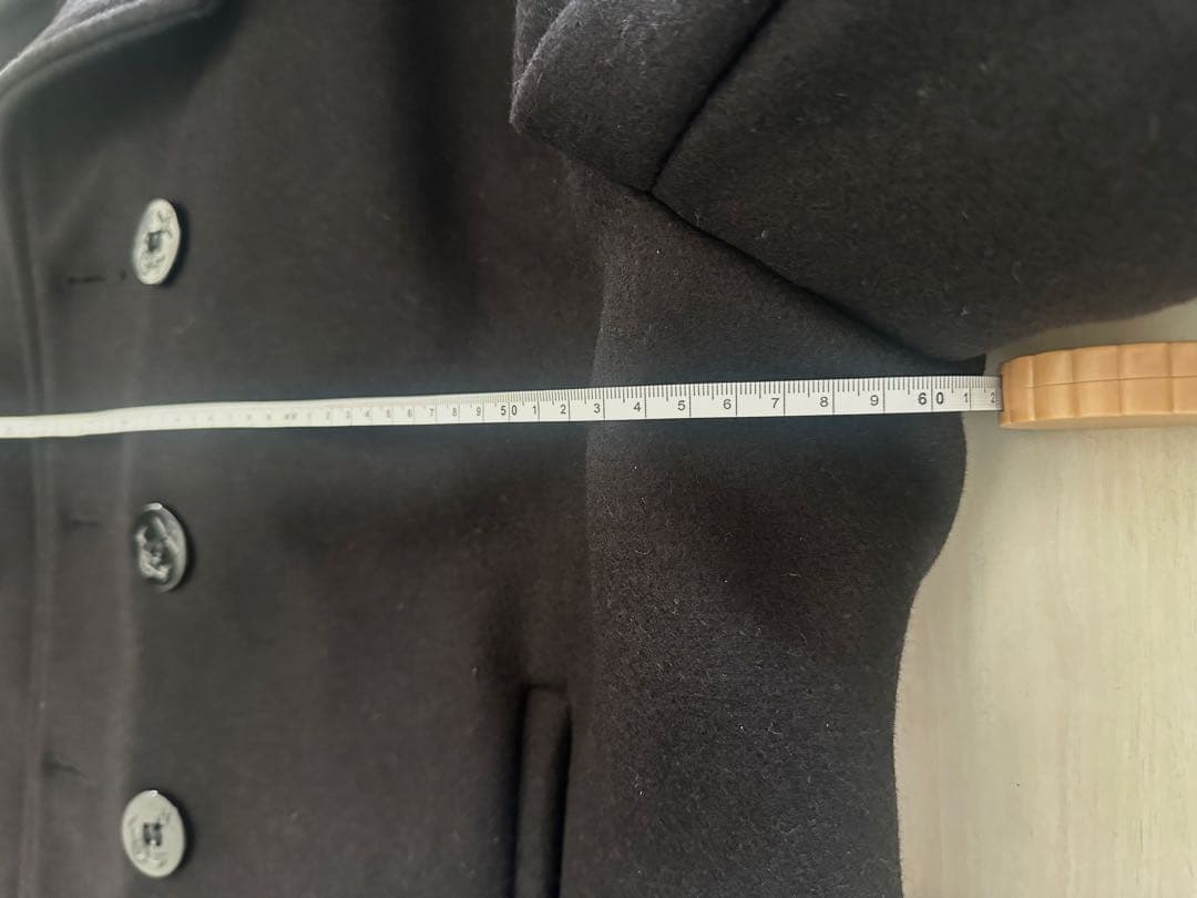 U.S. 740N Pea Jacket ブラック 46