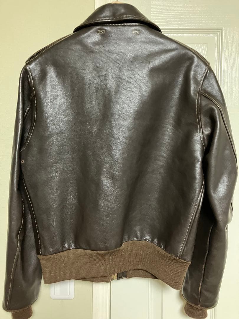 希少サイズ42 美品　THE FEWのA-2 ペリースポーツウェア実名復刻品