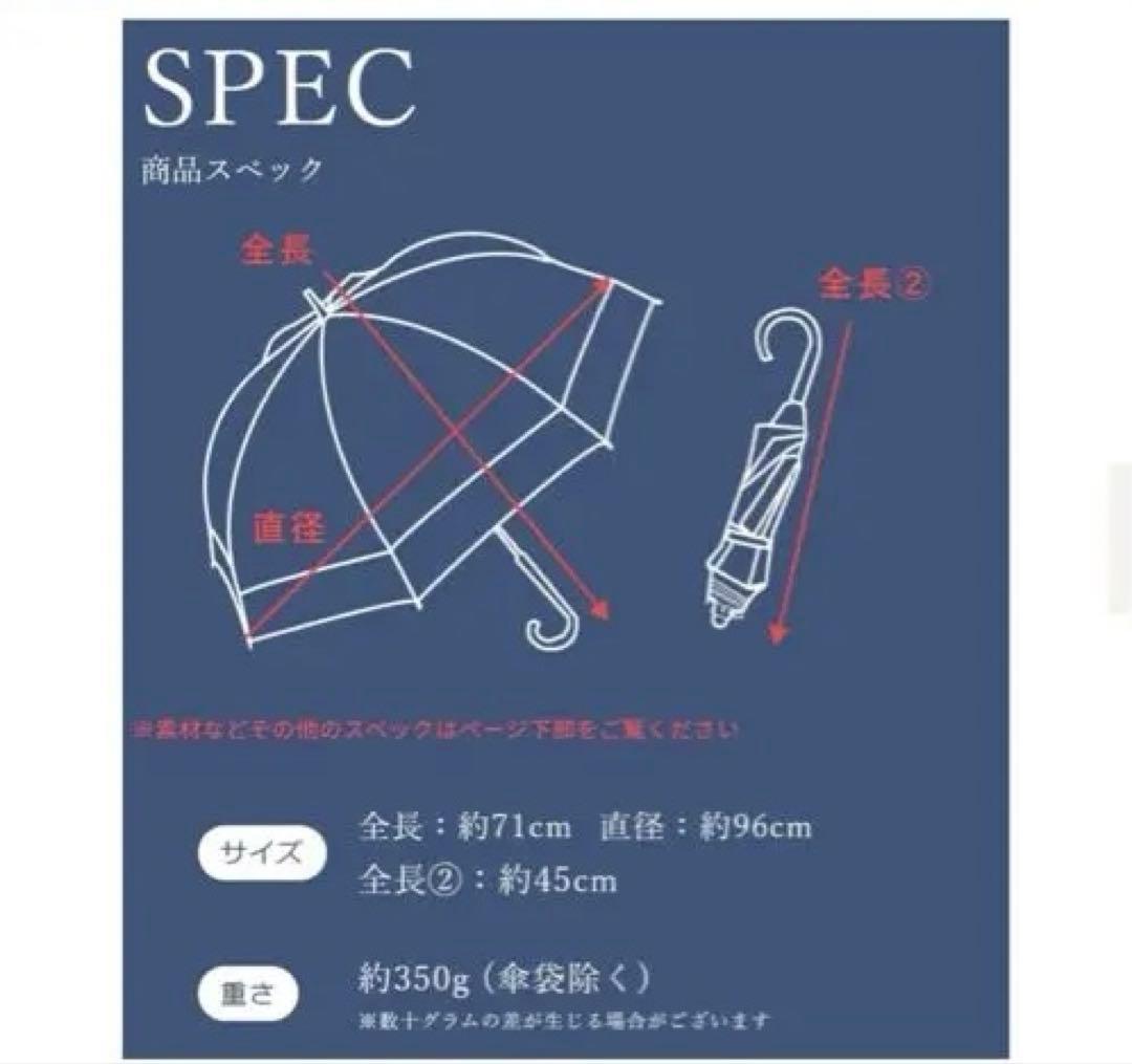 芦屋ロサブランRosa Blanc 100%完全遮光 折りたたみ傘 55cm