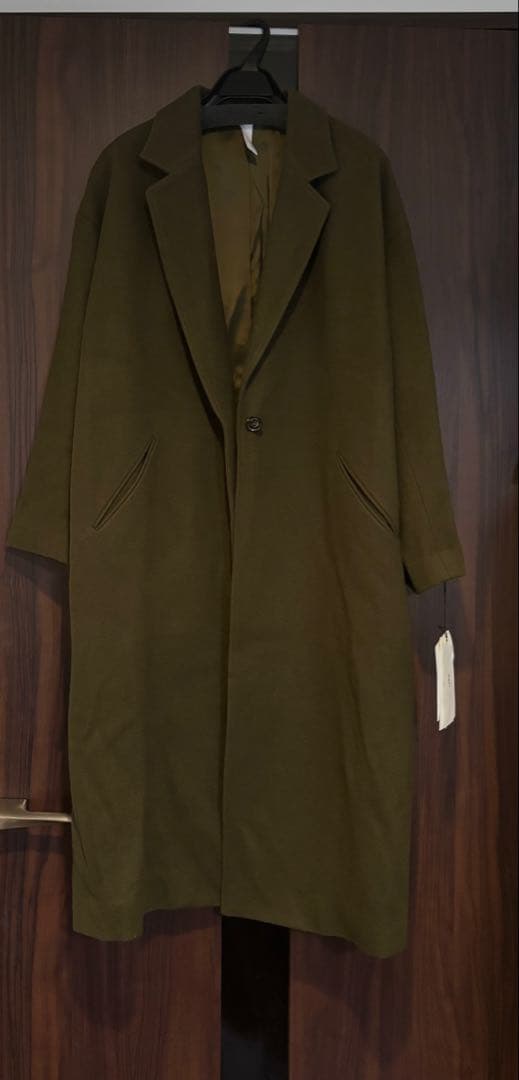 ルルル様　 新品　Aga ロングコート カーキ　9号