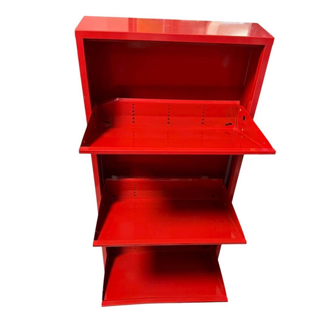 【希少】DOTTUS シューズボックス 赤 3段