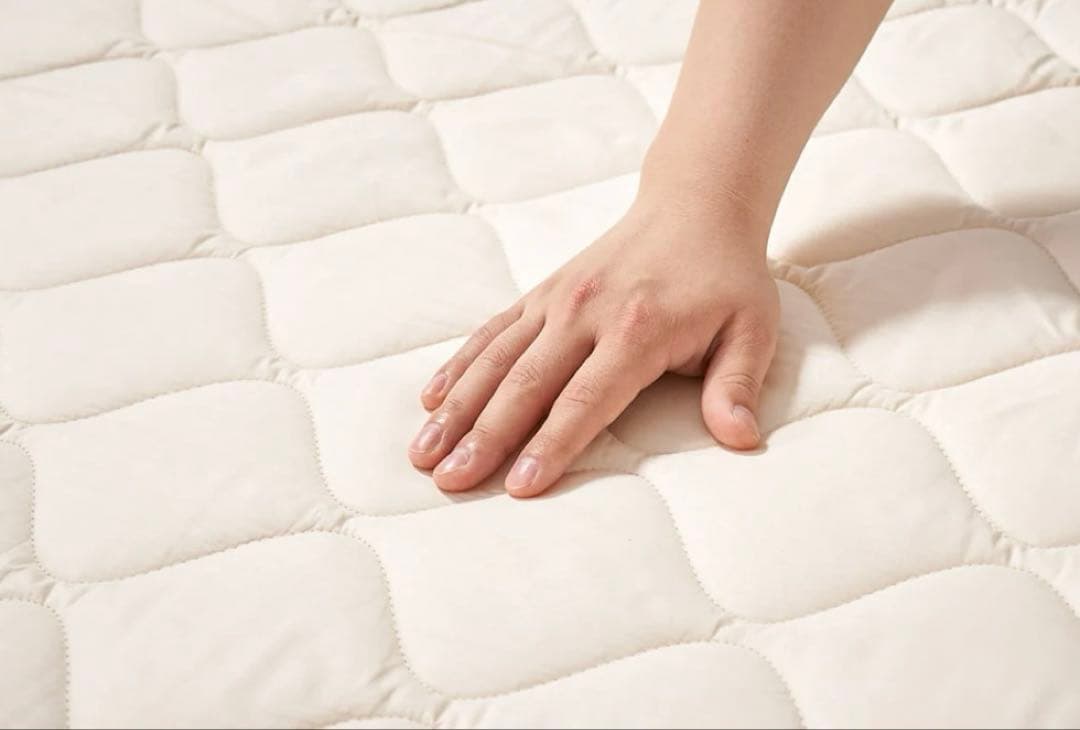 【美品】ウールベッドパッド｜フランス産ウール100% ミネルヴァピロー シングル