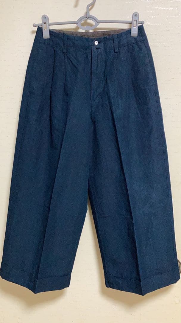 PA'LAS PALACE ノーカラージャケット サイズ2 ネイビーセットアップ