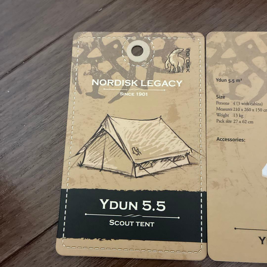 新品未使用　NORDISK ノルディスク Ydun 5.5 ユドゥン242022