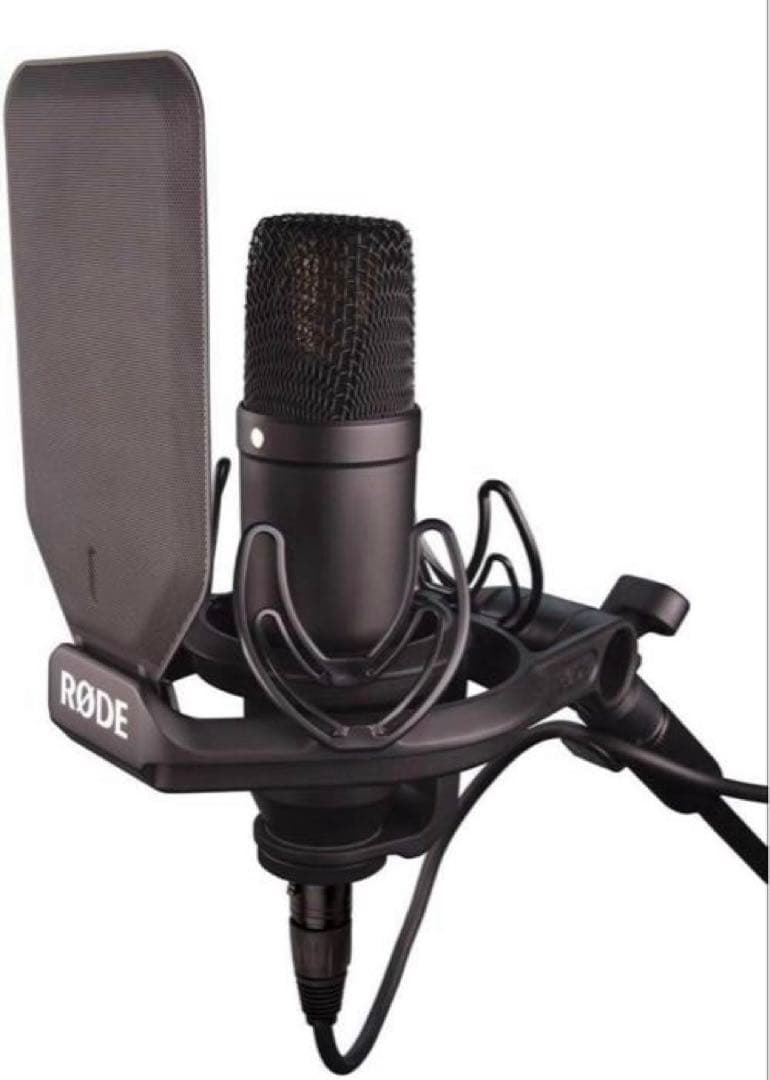 RODE NT1 コンデンサーマイク SMR 付きロード お得なセット 黒